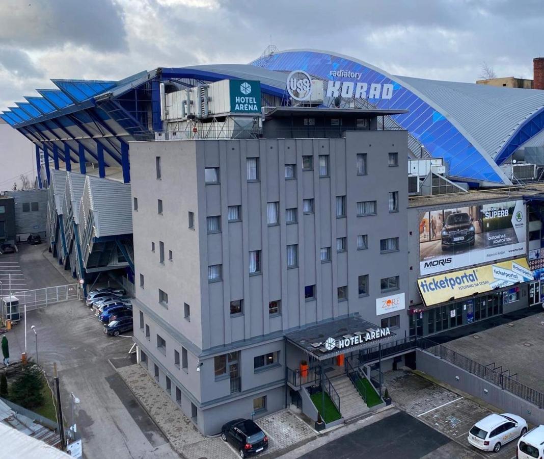 Hotel Arena Koszyce Zewnętrze zdjęcie